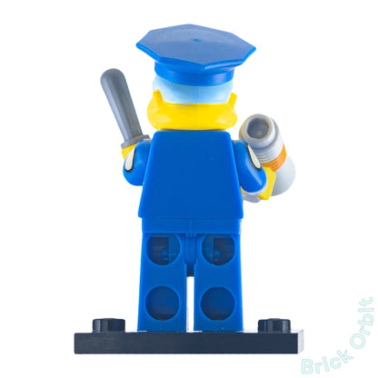 Genuine LEGO® CHIEF WIGGUM, THE SIMPSONS, SERIES 1 (sim021) Minifigure - Collectible Minifigures - Used - Product Image from Brick Orbit