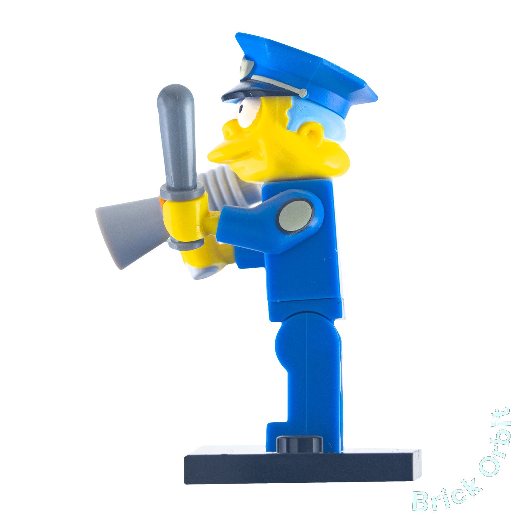 Genuine LEGO® CHIEF WIGGUM, THE SIMPSONS, SERIES 1 (sim021) Minifigure - Collectible Minifigures - Used - Product Image from Brick Orbit