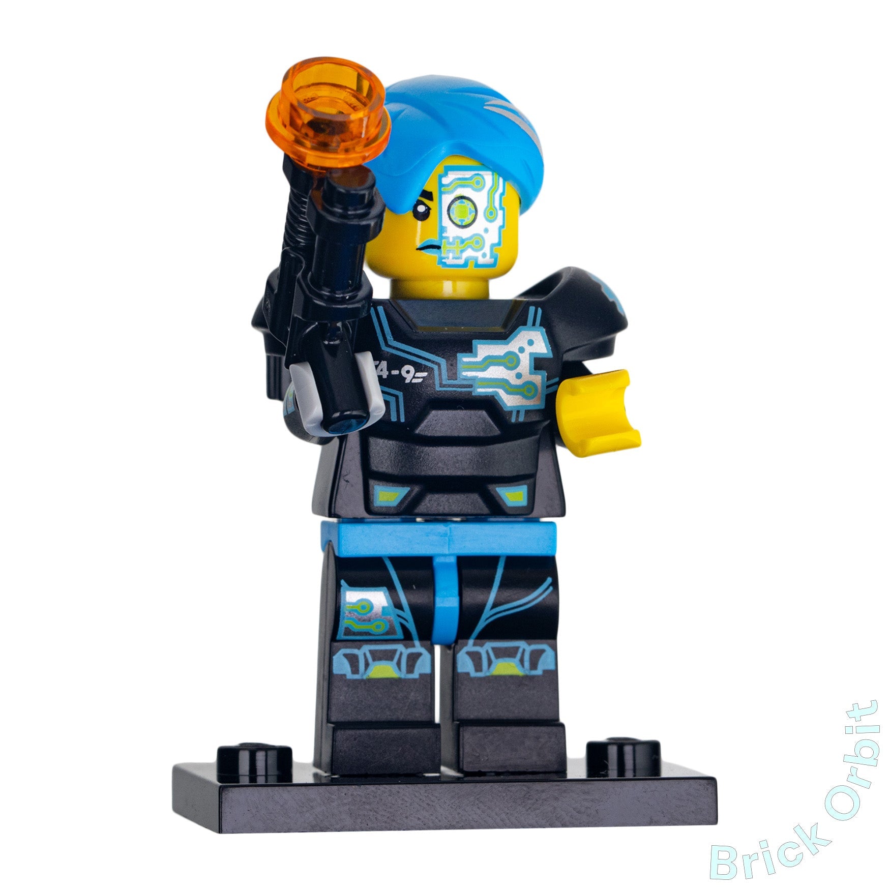 Genuine LEGO® CYBORG (col246) Minifigure - Collectible Minifigures - Used - Product Image from Brick Orbit