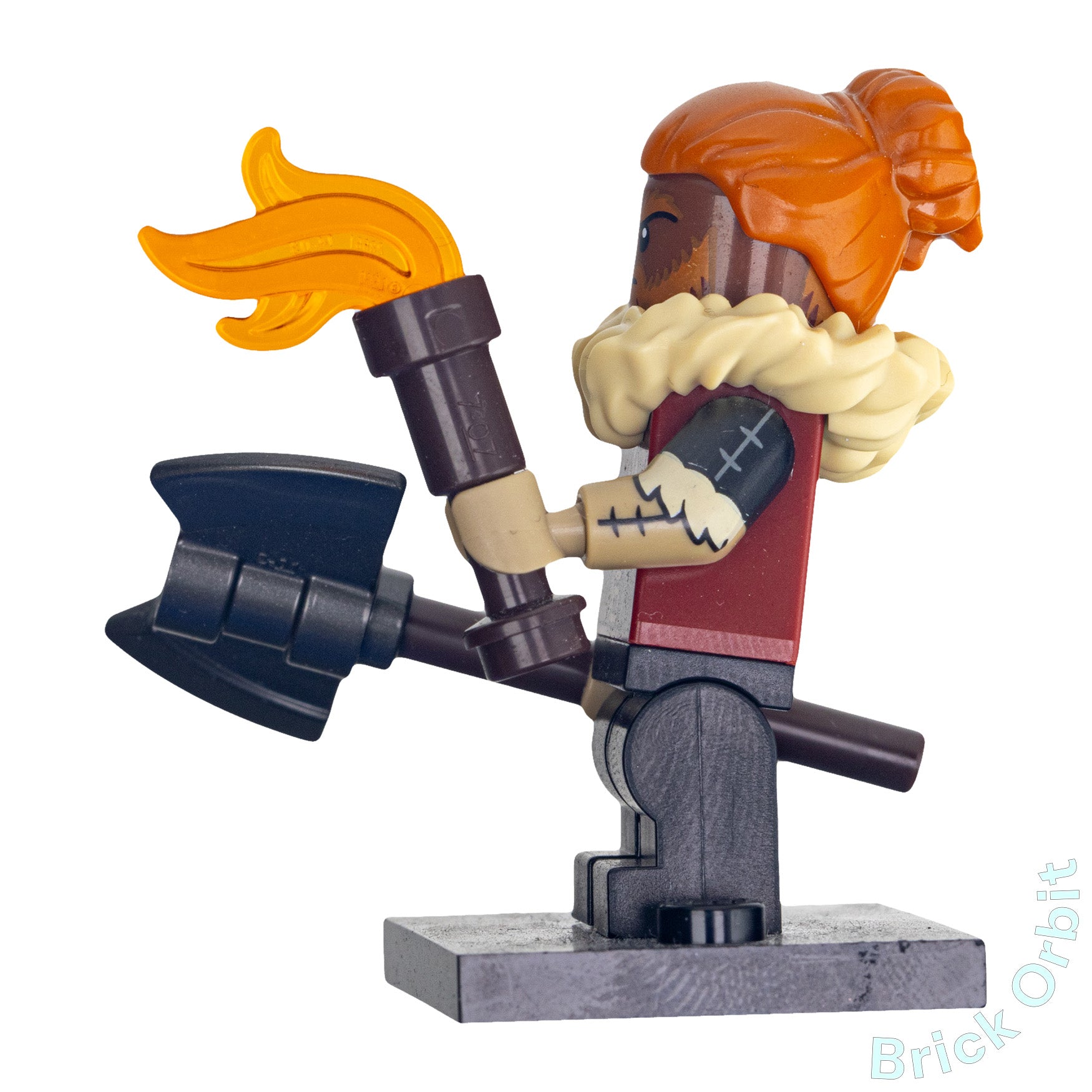 Genuine LEGO® DWARF BARBARIAN (coldnd01) Minifigure - Dungeons and Dragons CMF - New - Product Image from Brick Orbit