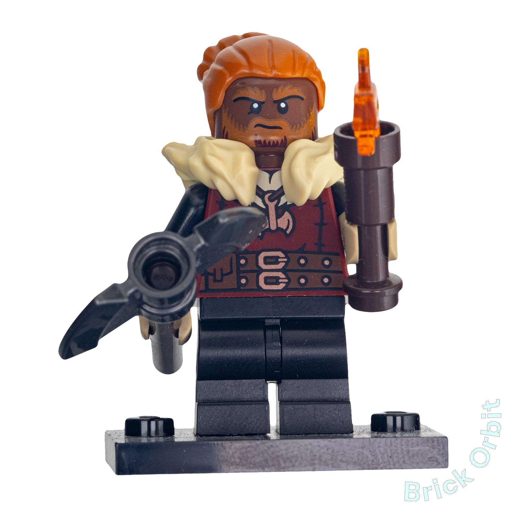 Genuine LEGO® DWARF BARBARIAN (coldnd01) Minifigure - Dungeons and Dragons CMF - New - Product Image from Brick Orbit