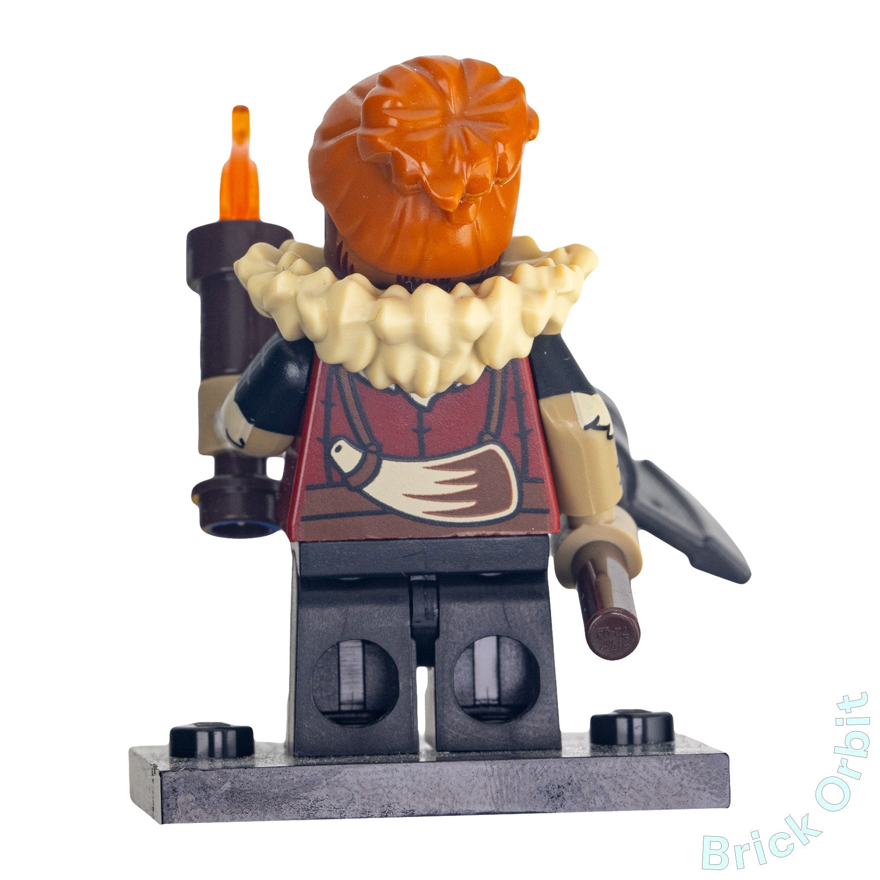 Genuine LEGO® DWARF BARBARIAN (coldnd01) Minifigure - Dungeons and Dragons CMF - New - Product Image from Brick Orbit