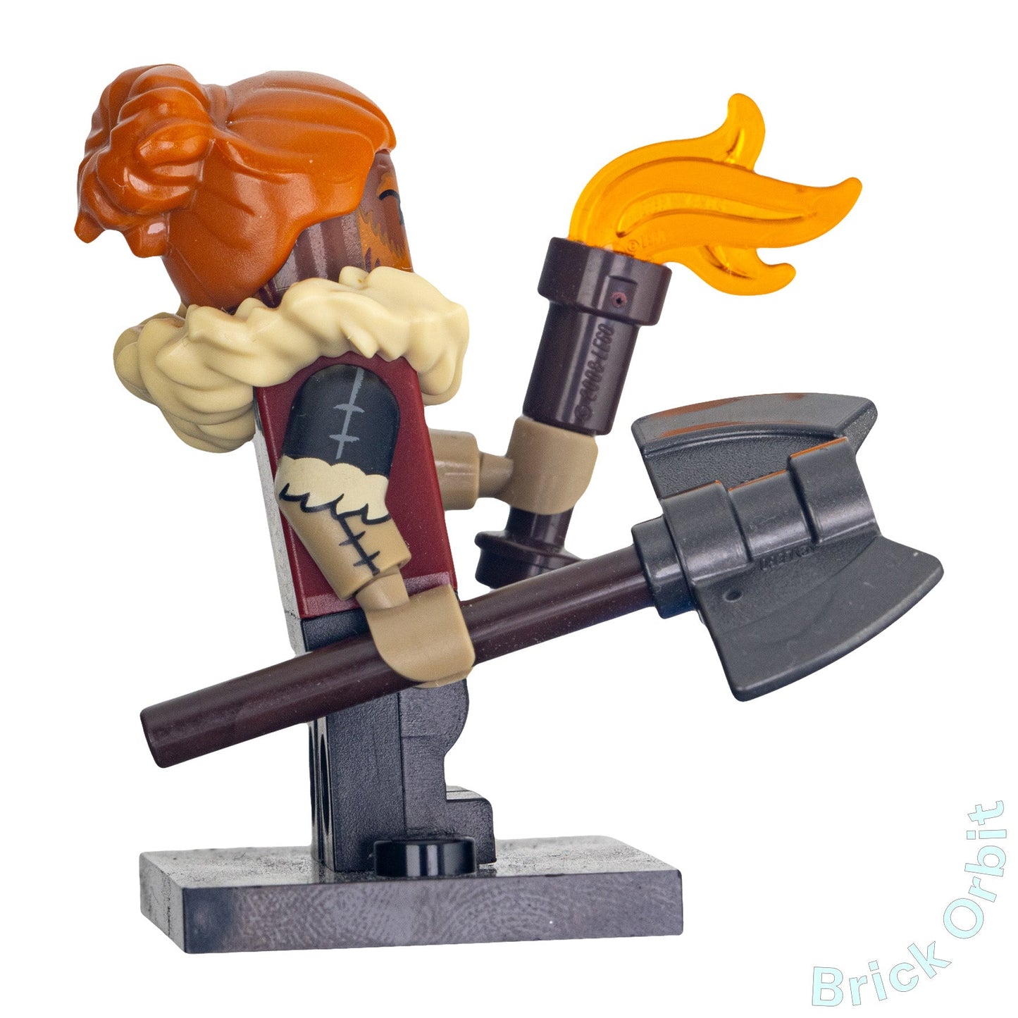 Genuine LEGO® DWARF BARBARIAN (coldnd01) Minifigure - Dungeons and Dragons CMF - New - Product Image from Brick Orbit
