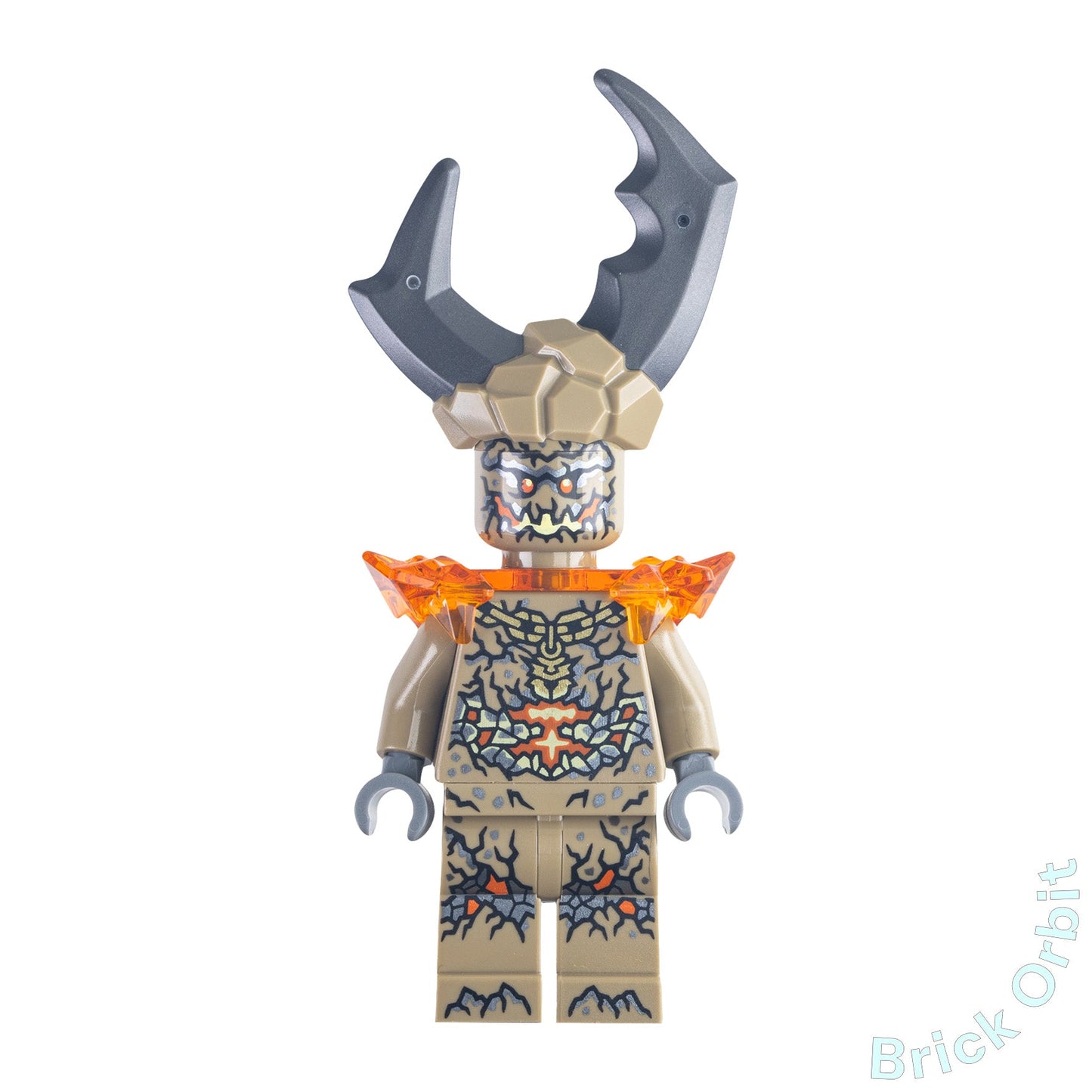Genuine LEGO® EARTH MONSTER WITH HORNS (njo1030) Minifigure - Ninjago - New - Product Image from Brick Orbit