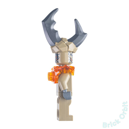 Genuine LEGO® EARTH MONSTER WITH HORNS (njo1030) Minifigure - Ninjago - New - Product Image from Brick Orbit