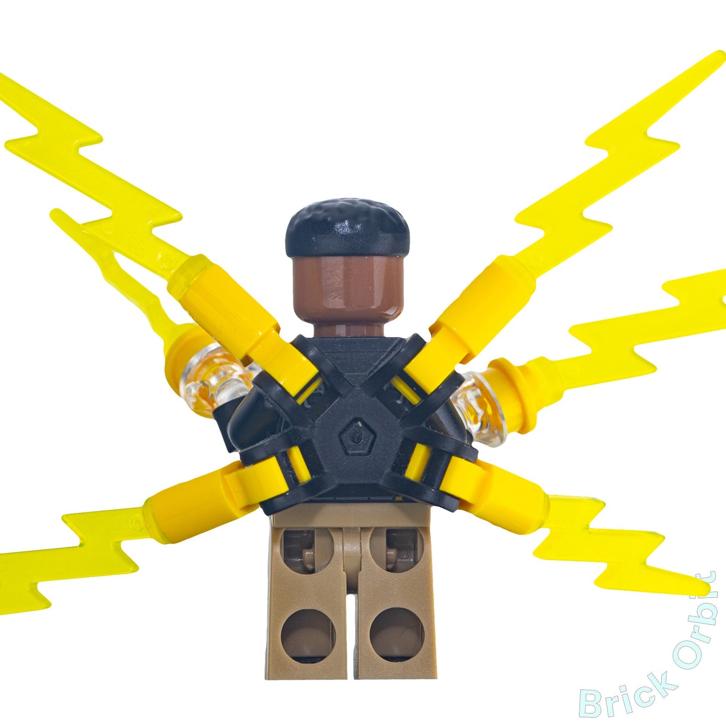 Genuine LEGO® ELECTRO (sh0945) Minifigure - Marvel Super Heroes - Used - From 76280 - Product Image from Brick Orbit