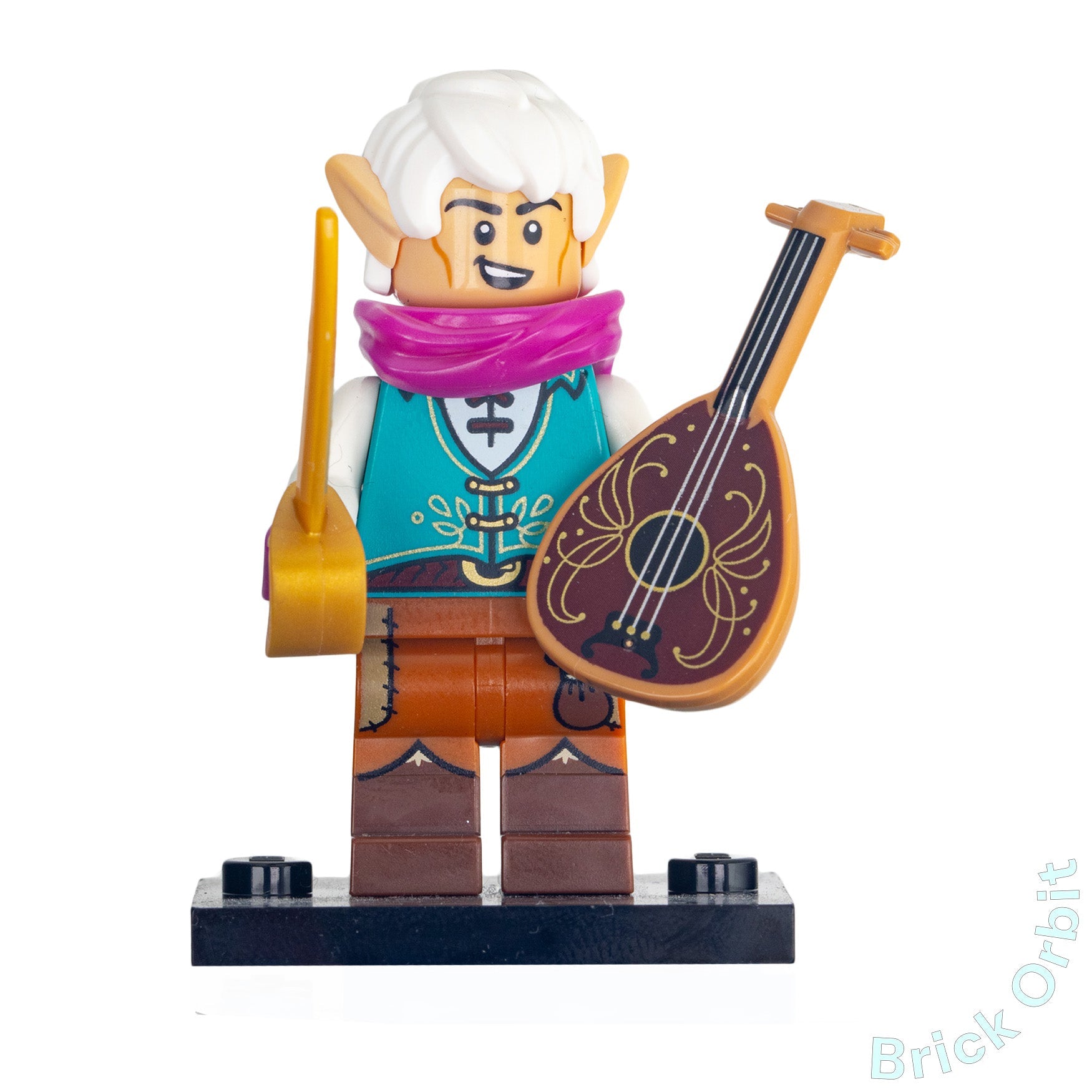 Genuine LEGO® ELF BARD (coldnd09) Minifigure - Dungeons and Dragons CMF - New - Product Image from Brick Orbit