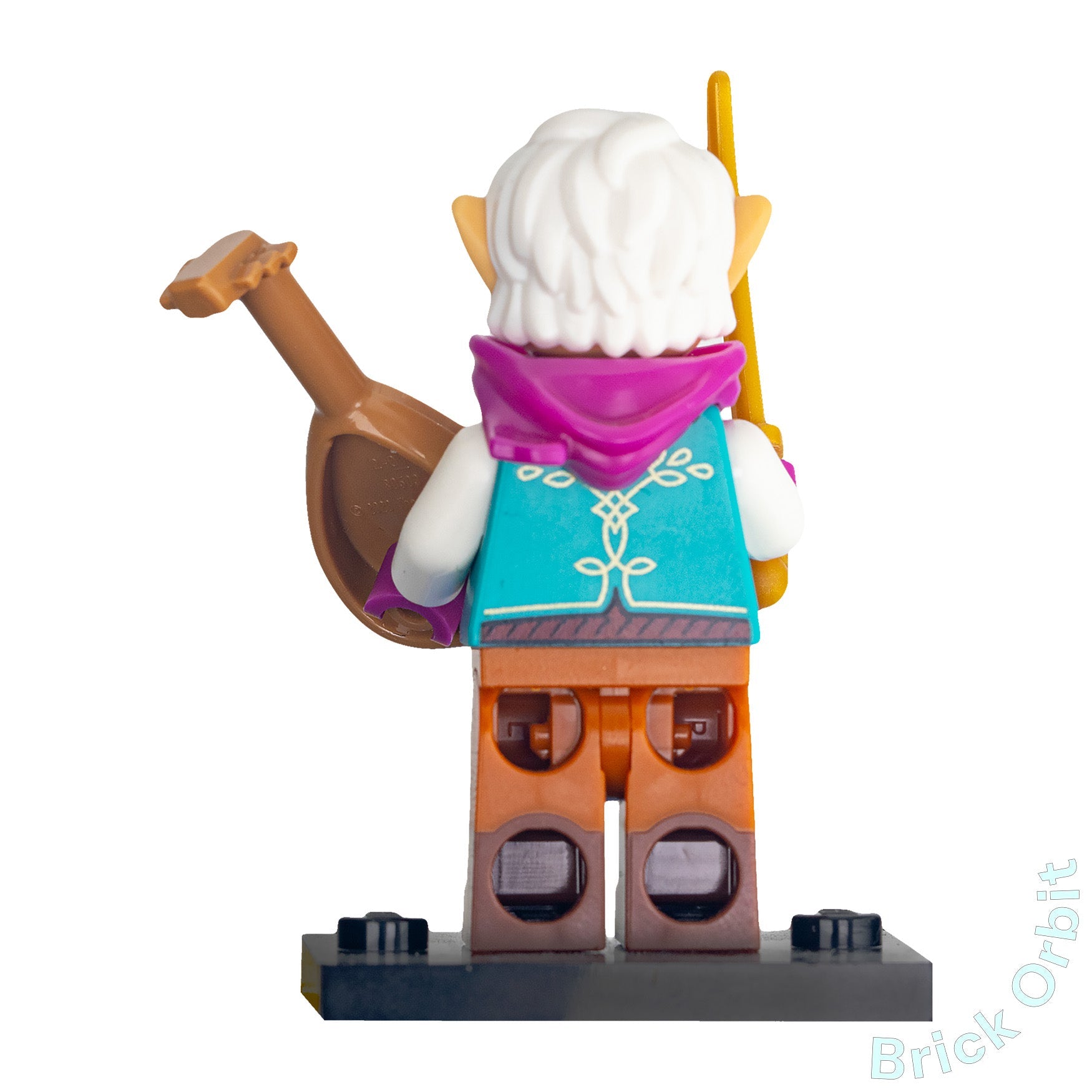 Genuine LEGO® ELF BARD (coldnd09) Minifigure - Dungeons and Dragons CMF - New - Product Image from Brick Orbit