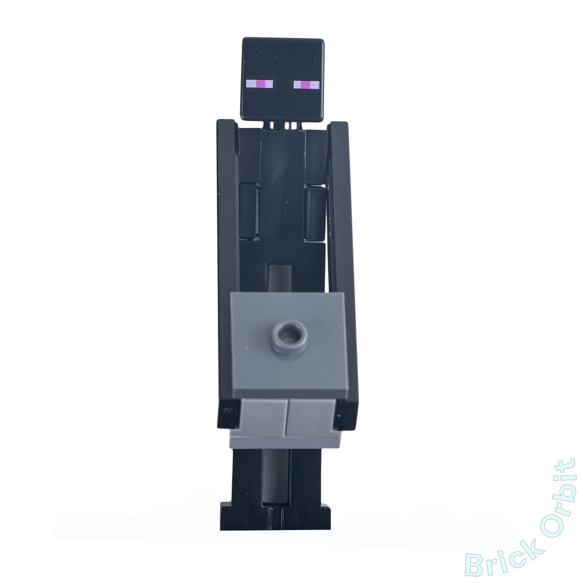 Genuine LEGO® ENDERMAN WITH STONE BLOCK (min151) Minifigure - Minecraft - New - Product Image from Brick Orbit