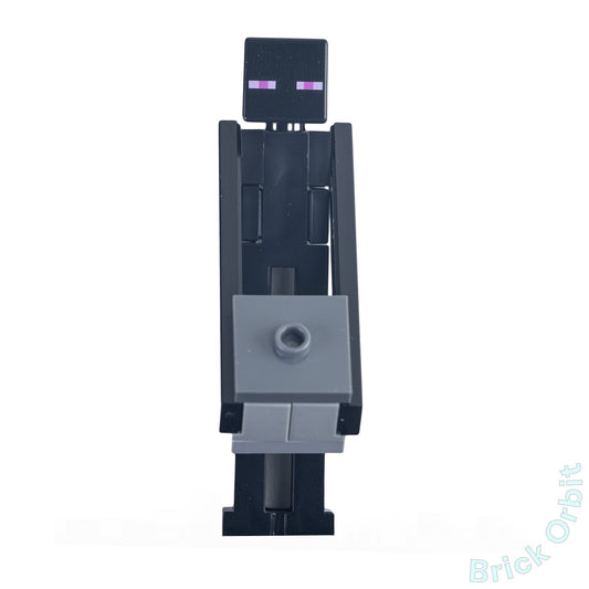 Genuine LEGO® ENDERMAN WITH STONE BLOCK (min151) Minifigure - Minecraft - New - Product Image from Brick Orbit
