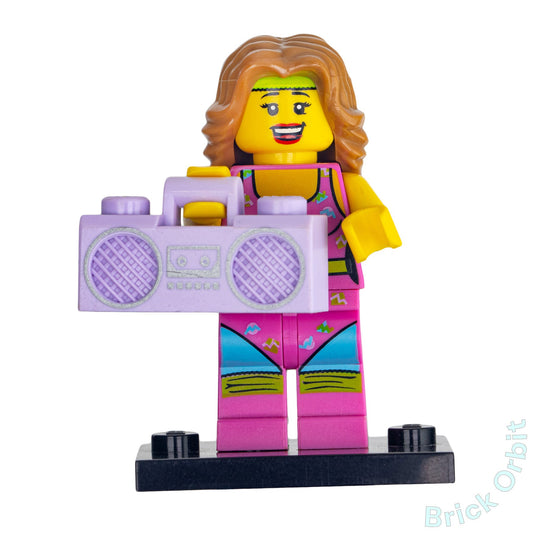Genuine LEGO® FITNESS INSTRUCTOR, SERIES 5 (col074) Minifigure - Collectible Minifigures - Used - Product Image from Brick Orbit