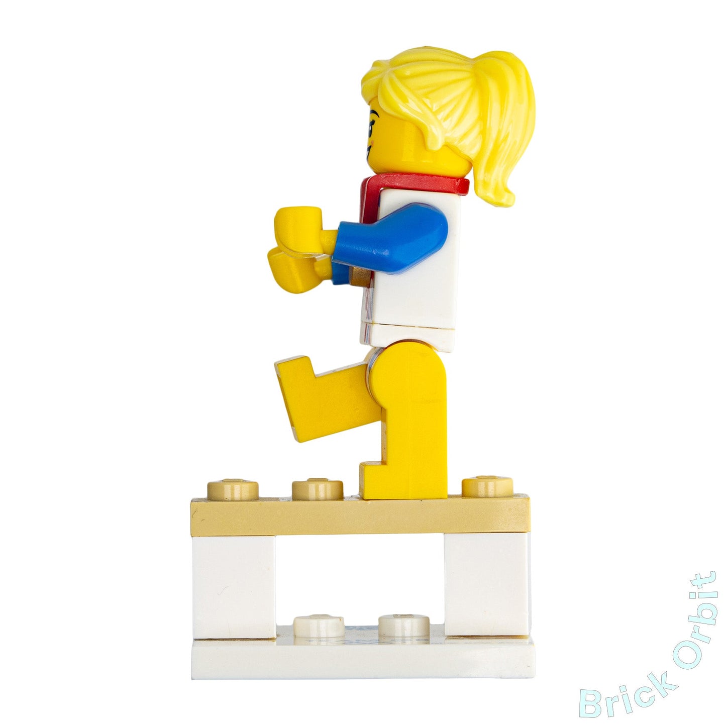 Genuine LEGO® FLEXIBLE GYMNAST, TEAM GB (tgb006) Minifigure - Collectible Minifigures - Used - Product Image from Brick Orbit