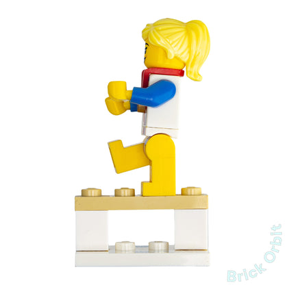 Genuine LEGO® FLEXIBLE GYMNAST, TEAM GB (tgb006) Minifigure - Collectible Minifigures - Used - Product Image from Brick Orbit