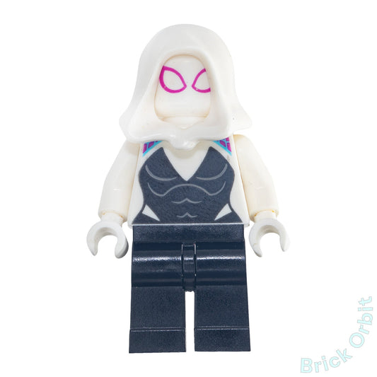 Genuine LEGO® GHOST SPIDER / SPIDER - GWEN (sh543) Minifigure - Marvel Super Heroes - Used - Product Image from Brick Orbit