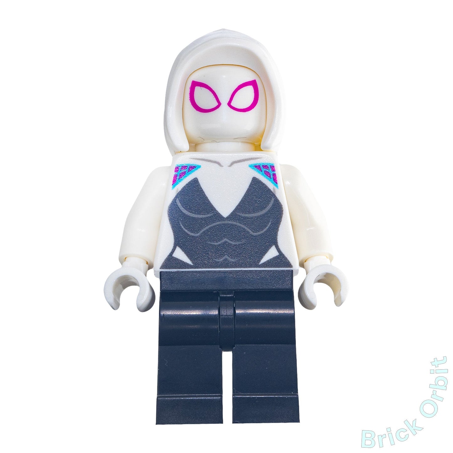 Genuine LEGO® GHOST SPIDER / SPIDER - GWEN (sh682) Minifigure - Marvel Super Heroes - New - Product Image from Brick Orbit