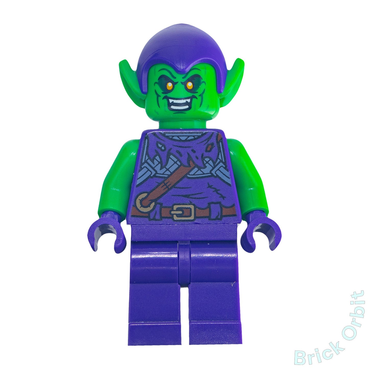 Genuine LEGO® GREEN GOBLIN (sh813) Minifigure - Marvel Super Heroes - New - Product Image from Brick Orbit