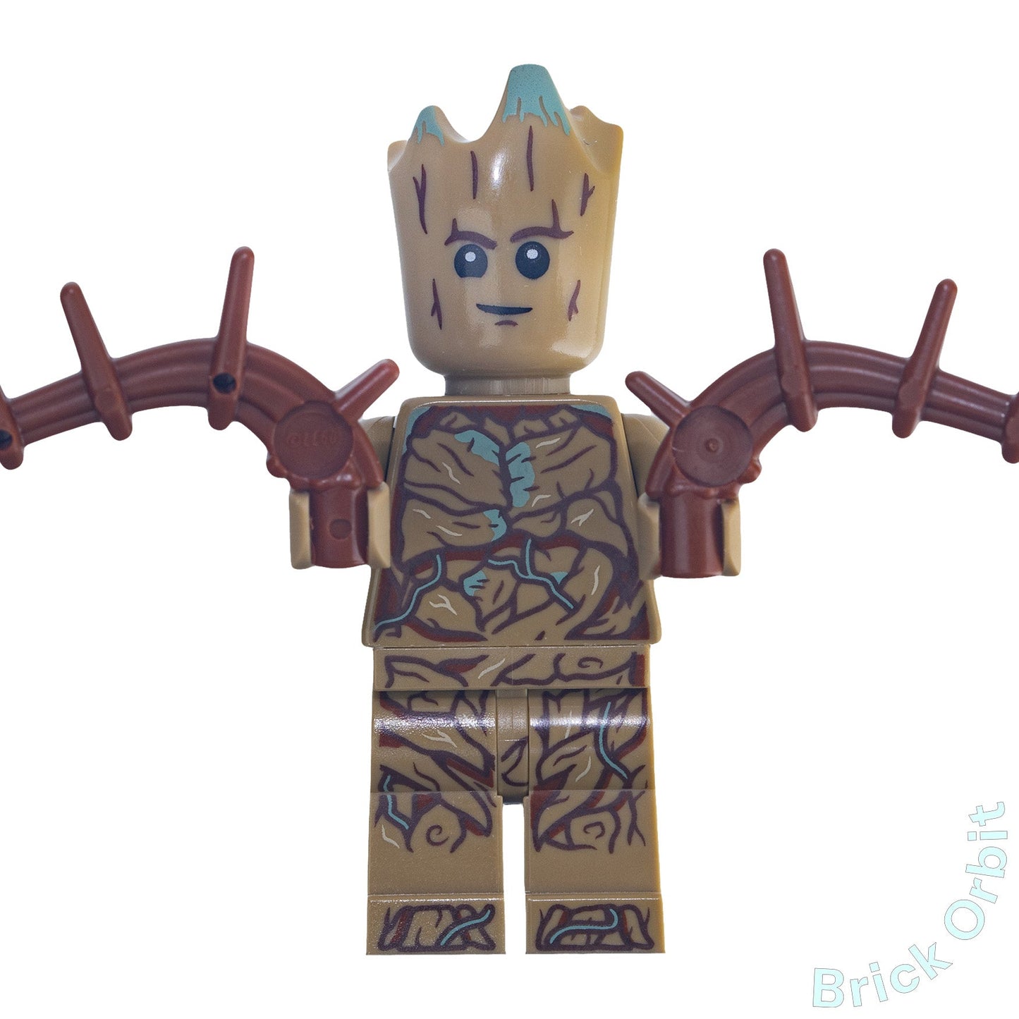 Genuine LEGO® GROOT (sh743) Minifigure - Marvel Super Heroes - New - Product Image from Brick Orbit