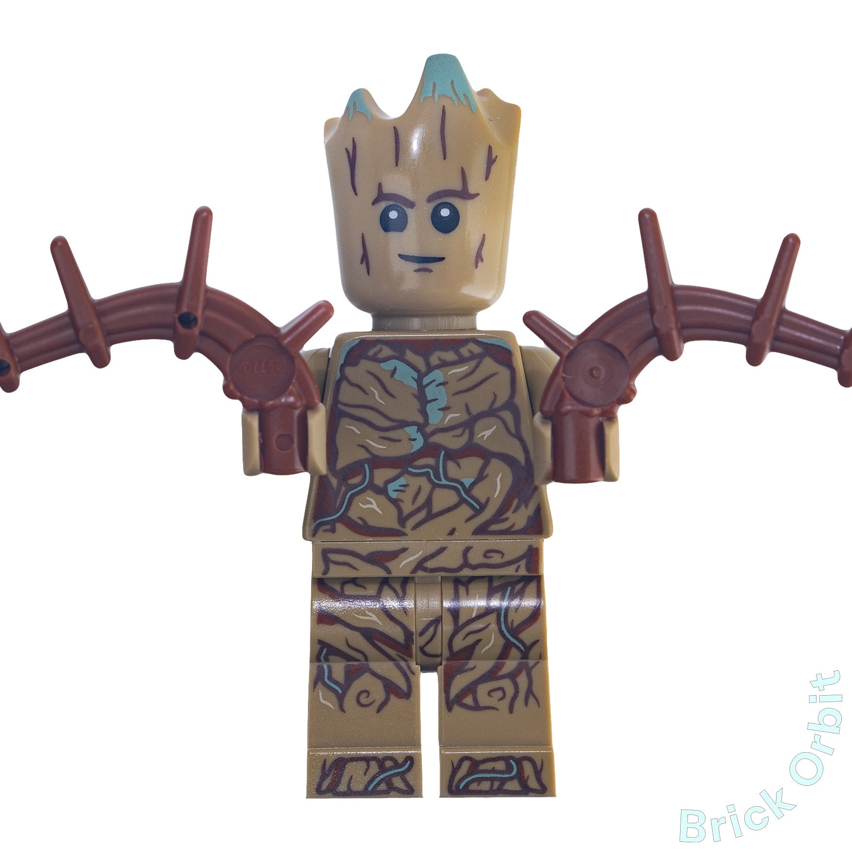 Genuine LEGO® GROOT (sh743) Minifigure - Marvel Super Heroes - New - Product Image from Brick Orbit