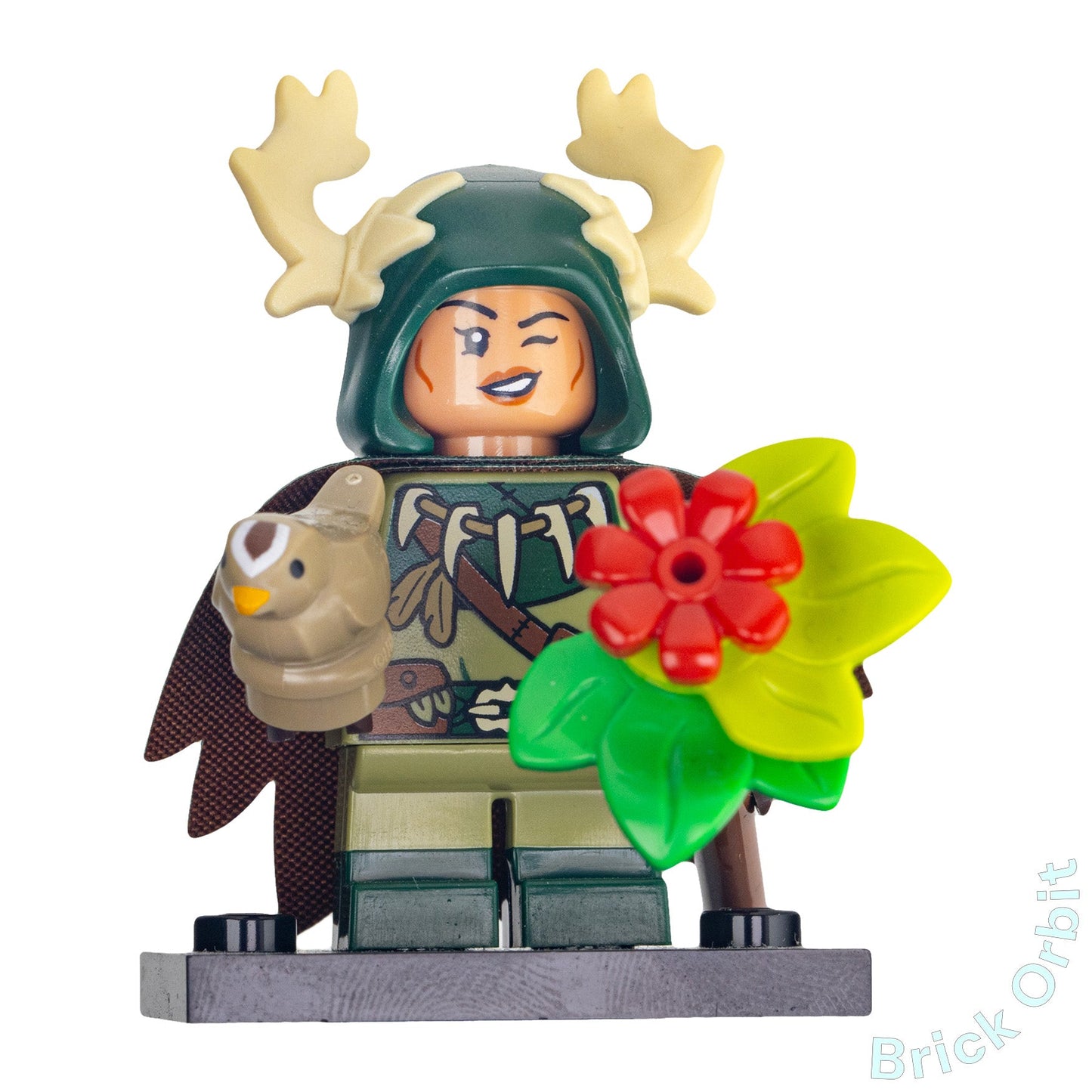 Genuine LEGO® HALFLING DRUID (coldnd05) Minifigure - Dungeons and Dragons CMF - New - Product Image from Brick Orbit