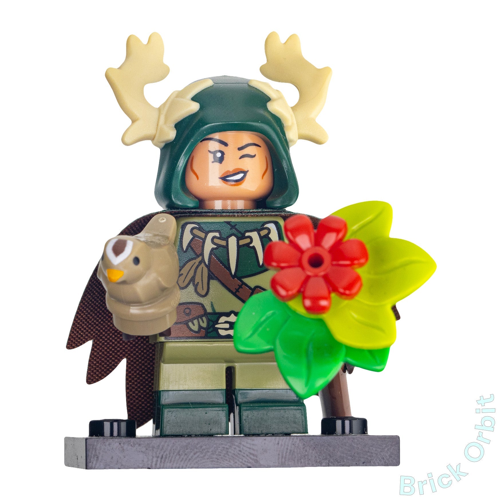 Genuine LEGO® HALFLING DRUID (coldnd05) Minifigure - Dungeons and Dragons CMF - New - Product Image from Brick Orbit