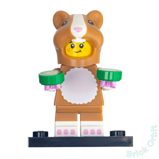 Genuine LEGO® HAMSTER COSTUME FAN, SERIES 27 (col449) Minifigure - Collectable Minifigures - New - Product Image from Brick Orbit