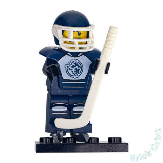 Genuine LEGO® HOCKEY PLAYER, SERIES 4 (col056) Minifigure - Collectible Minifigures - Used - Product Image from Brick Orbit