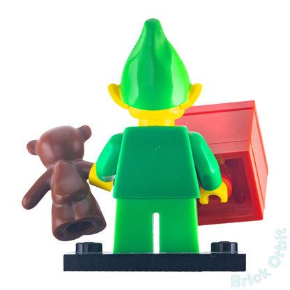 Genuine LEGO® HOLIDAY ELF, SERIES 11 (col169) Minifigure - Collectible Minifigures - Used - Product Image from Brick Orbit