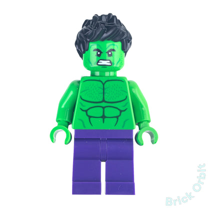 Genuine LEGO® HULK (sh0982) Minifigure - Marvel Super Heroes - New- From 76287 - Product Image from Brick Orbit