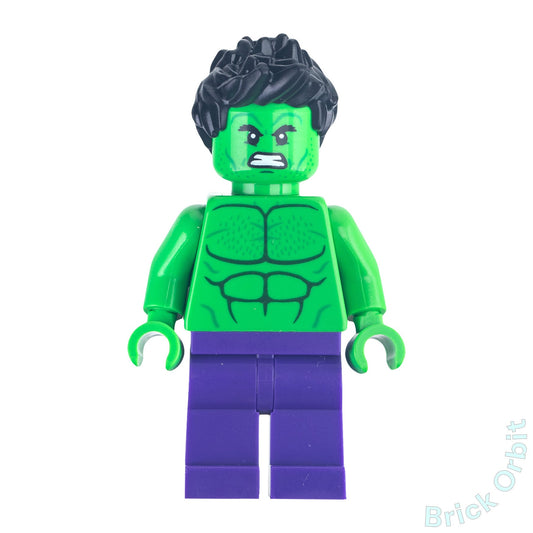 Genuine LEGO® HULK (sh0982) Minifigure - Marvel Super Heroes - New- From 76287 - Product Image from Brick Orbit