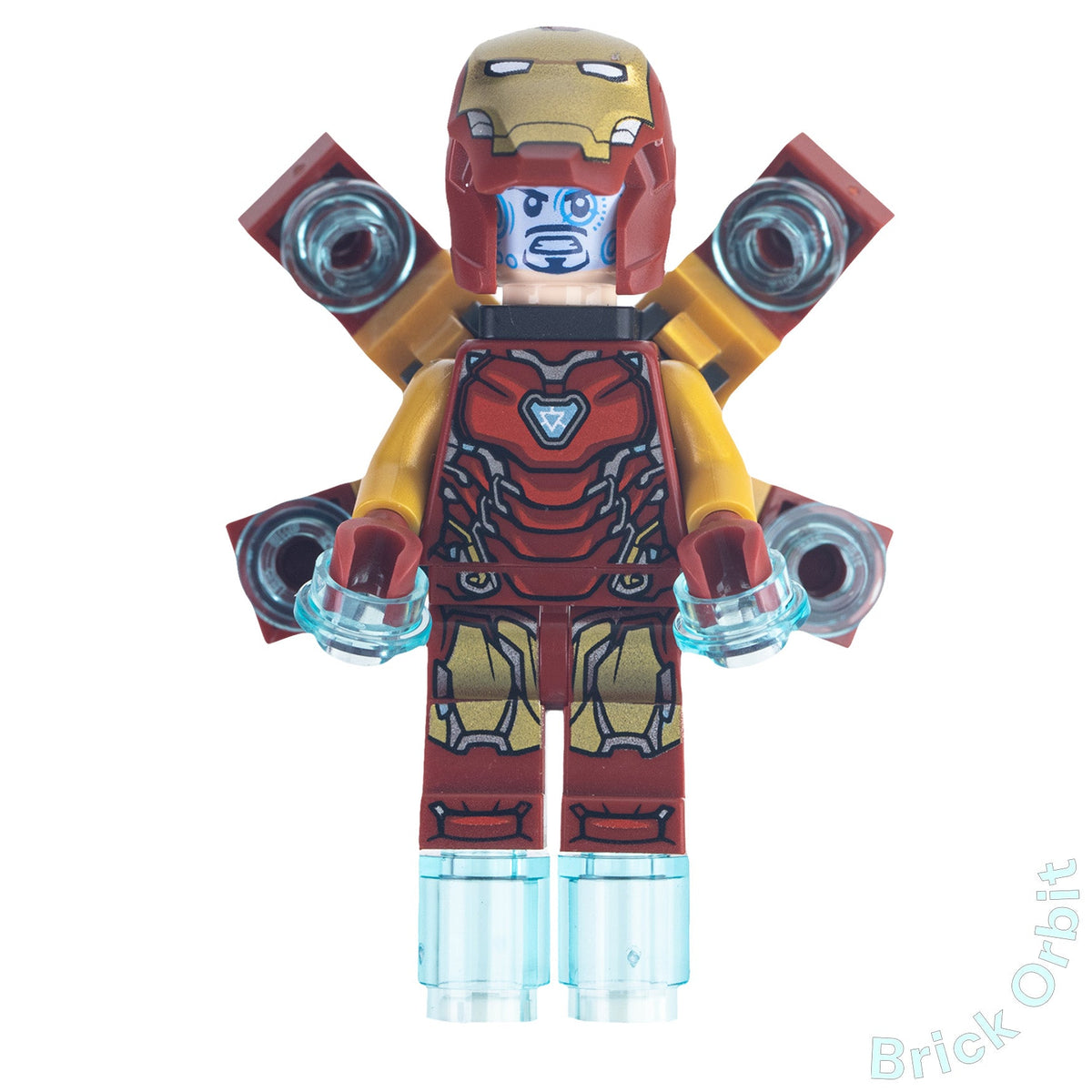Genuine LEGO® IRON MAN (sh1127) Minifigure - Marvel Super Heroes - New - Product Image from Brick Orbit