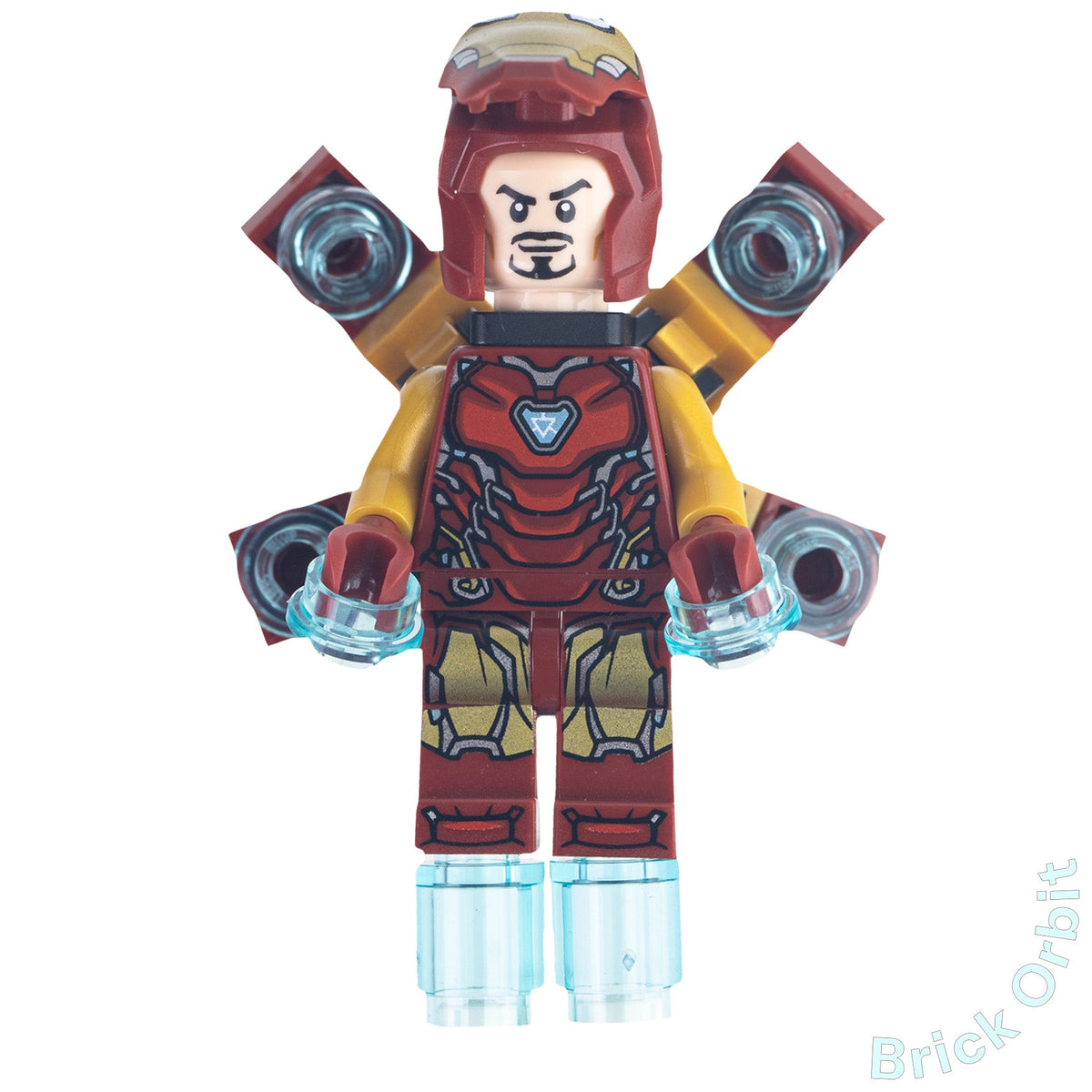 Genuine LEGO® IRON MAN (sh1127) Minifigure - Marvel Super Heroes - New - Product Image from Brick Orbit