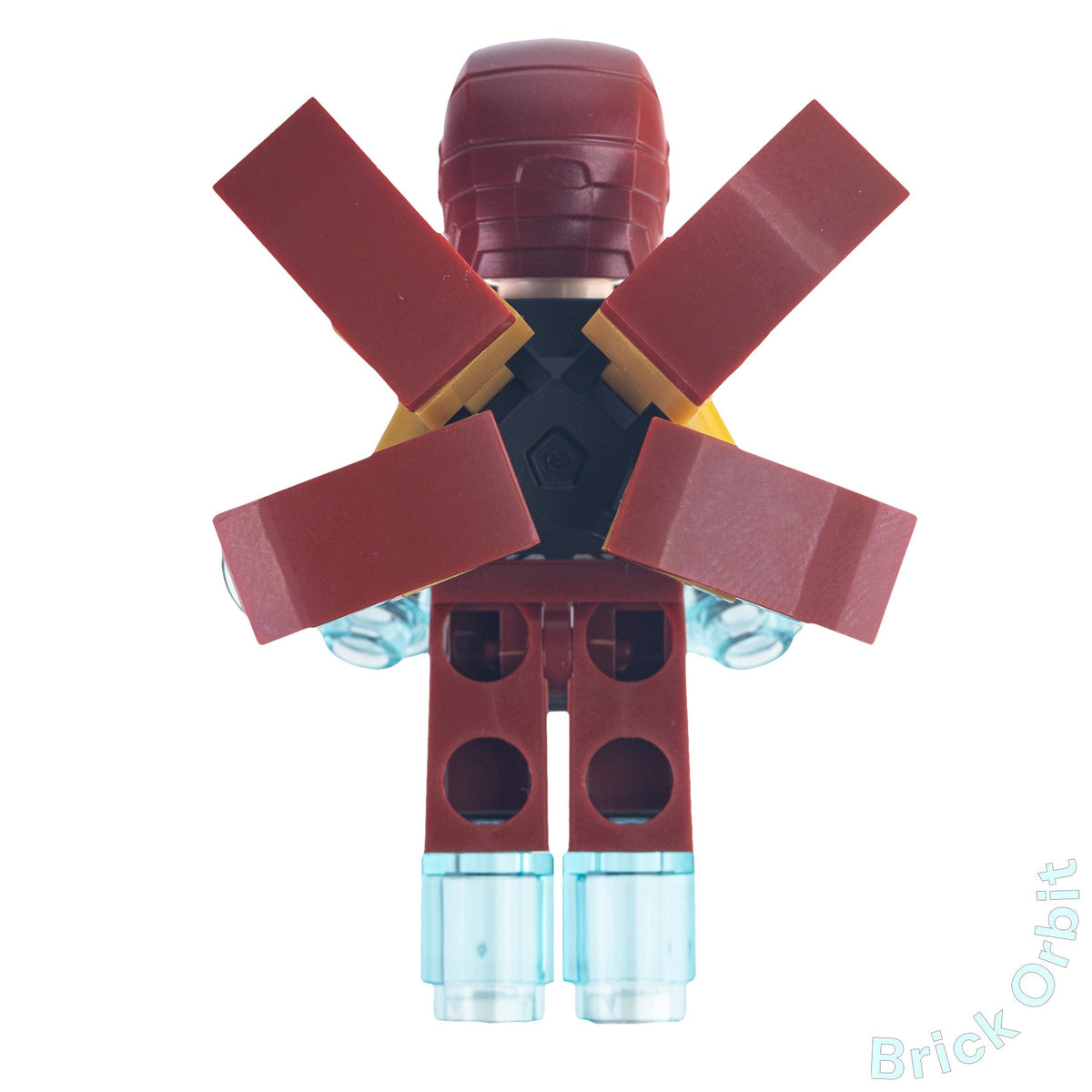 Genuine LEGO® IRON MAN (sh1127) Minifigure - Marvel Super Heroes - New - Product Image from Brick Orbit