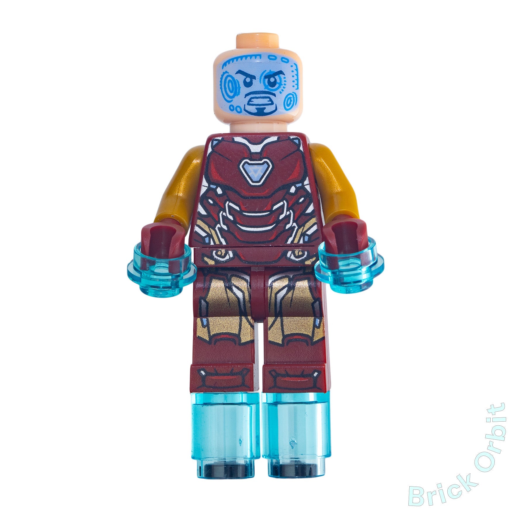 Genuine LEGO® IRON MAN (sh904) Minifigure - Marvel Super Heroes - New - Product Image from Brick Orbit