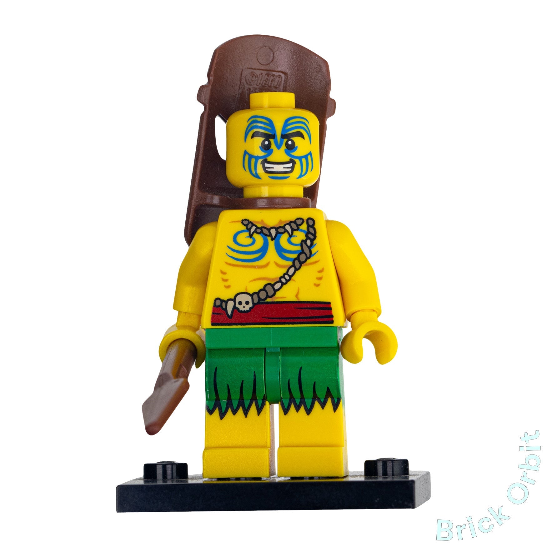 Genuine LEGO® ISLAND WARRIOR, SERIES 11 (col167) Minifigure - Collectible Minifigures - Used - Product Image from Brick Orbit