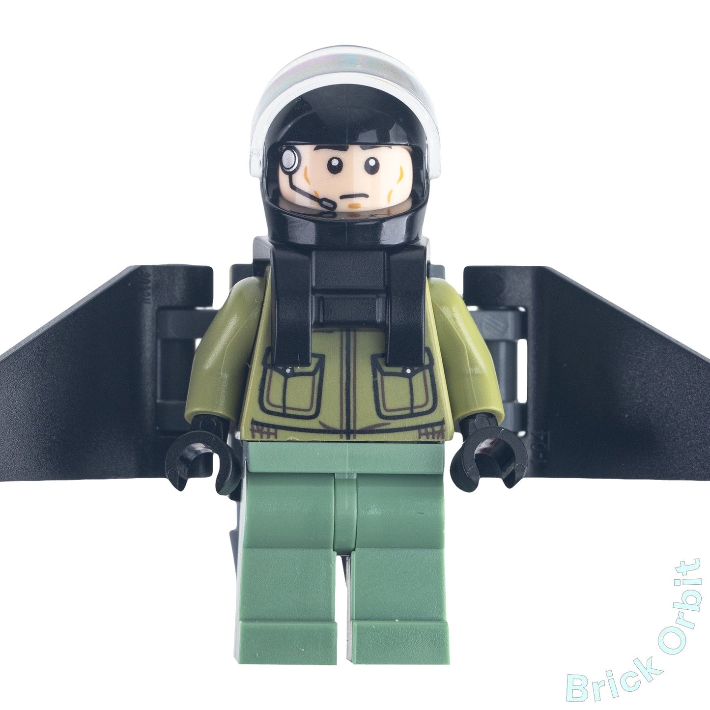 Genuine LEGO® JETPACK RANGER (jw118) Minifigure - Jurassic World - New - Product Image from Brick Orbit