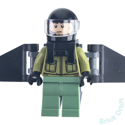 Genuine LEGO® JETPACK RANGER (jw118) Minifigure - Jurassic World - New - Product Image from Brick Orbit