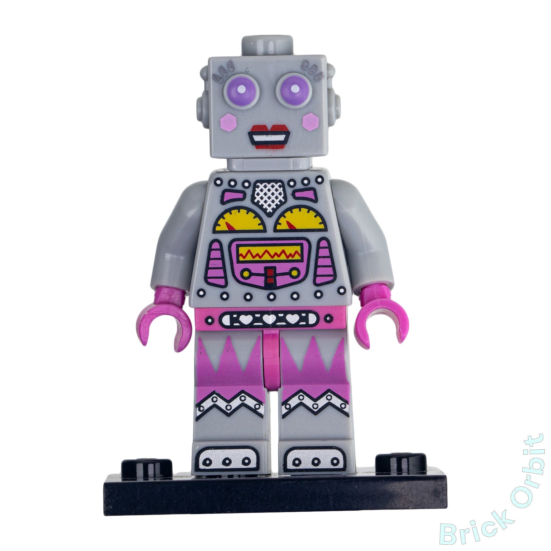 Genuine LEGO® LADY ROBOT, SERIES 11 (col178) Minifigure - Collectible Minifigures - Used - Product Image from Brick Orbit