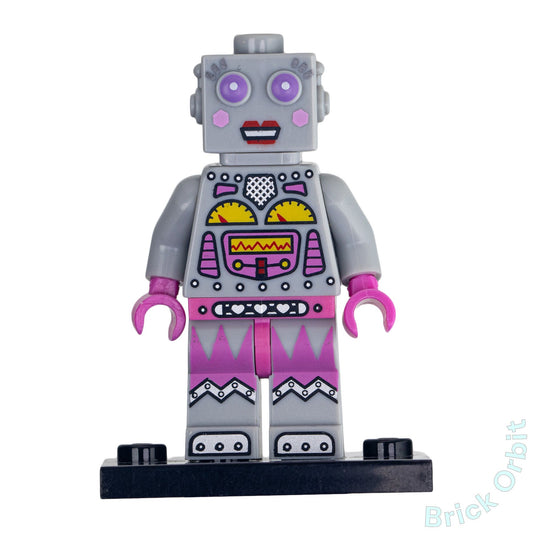 Genuine LEGO® LADY ROBOT, SERIES 11 (col178) Minifigure - Collectible Minifigures - Used - Product Image from Brick Orbit