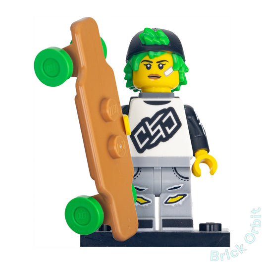 Genuine LEGO® LONGBOARDER, SERIES 27 (col455) Minifigure - Collectable Minifigures - New - Product Image from Brick Orbit