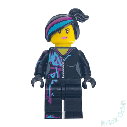 Genuine LEGO® LUCY WYLDSTYLE WITH MAGENTA LINED HOODIE (tlm115) Minifigure - The Lego Movie 2 - Used - From 70824 - Product Image from Brick Orbit