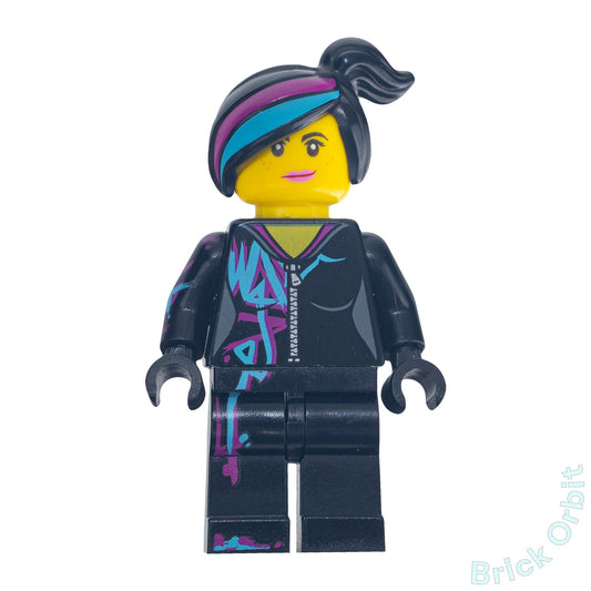 Genuine LEGO® LUCY WYLDSTYLE WITH MAGENTA LINED HOODIE (tlm115) Minifigure - The Lego Movie 2 - Used - From 70824 - Product Image from Brick Orbit