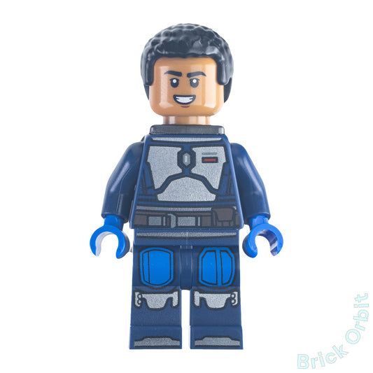 Genuine LEGO® MANDALORIAN FLEET COMMANDER (sw1259) Minifigure - Star Wars - New - Product Image from Brick Orbit