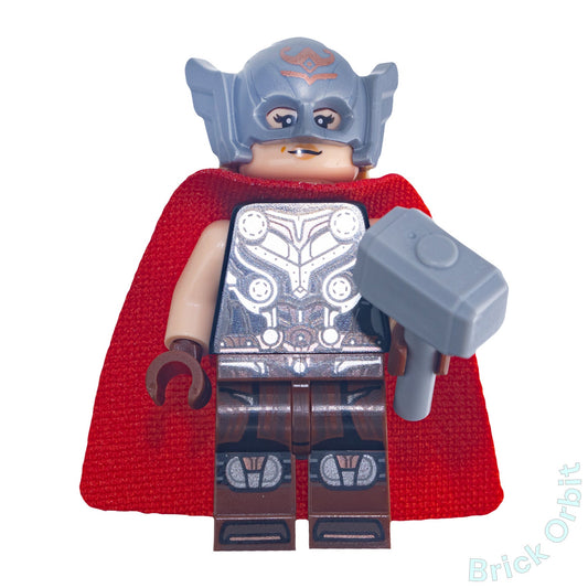 Genuine LEGO® MIGHTY THOR (JANE FOSTER) (sh815) Minifigure - Marvel Super Heroes - New - Product Image from Brick Orbit