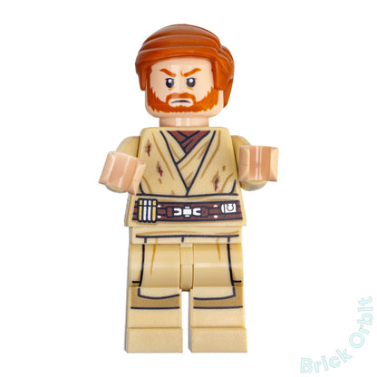 Genuine LEGO® OBI - WAN KENOBI (DIRT STAINS) (sw1082) Minifigure - Star Wars - Used - Product Image from Brick Orbit