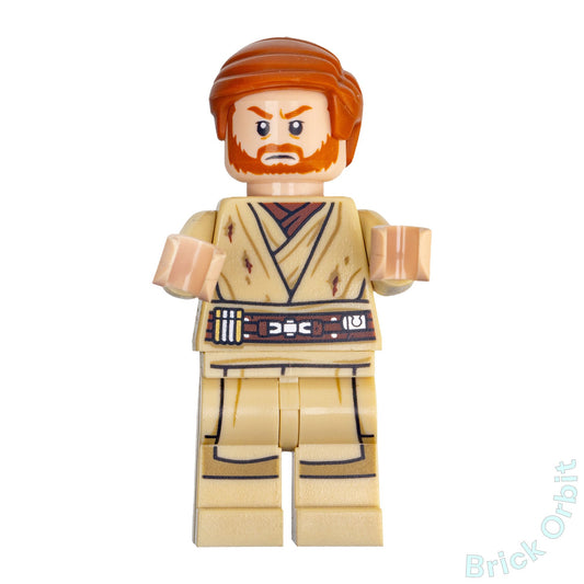 Genuine LEGO® OBI - WAN KENOBI (DIRT STAINS) (sw1082) Minifigure - Star Wars - Used - Product Image from Brick Orbit