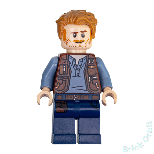 Genuine LEGO® OWEN GRADY (jw023) Minifigure - Jurassic World - Used - Product Image from Brick Orbit