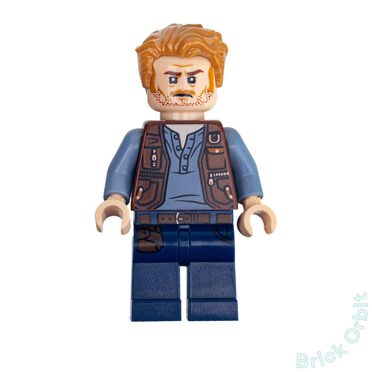 Genuine LEGO® OWEN GRADY (jw023) Minifigure - Jurassic World/Juniors - Used - Product Image from Brick Orbit