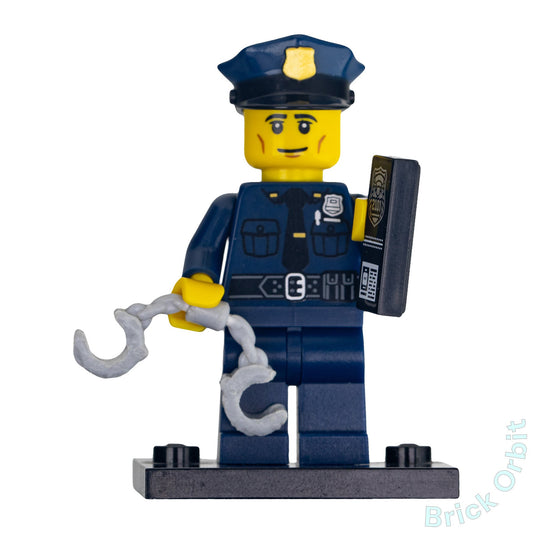 Genuine LEGO® POLICEMAN, SERIES 9 (col134) Minifigure - Collectible Minifigures - Used - Product Image from Brick Orbit