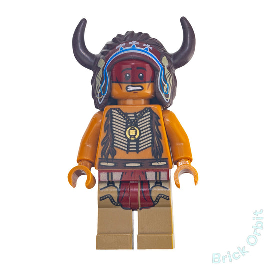 Genuine LEGO® RED KNEE (tlr003) Minifigure - The Lone Ranger - Used - From 79107 - Product Image from Brick Orbit