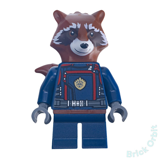 Genuine LEGO® ROCKET RACCOON (sh875) Minifigure - Marvel Super Heroes - New - From 76254 - Product Image from Brick Orbit